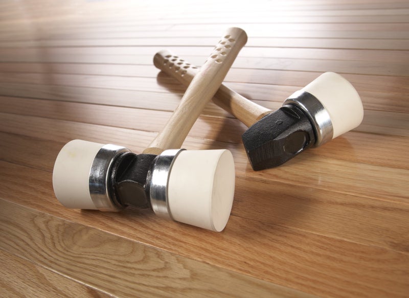POWERNAIL White Rubber Mallet Cap Replacement Assembly (includes steel ring and rubber cap) - Image 2